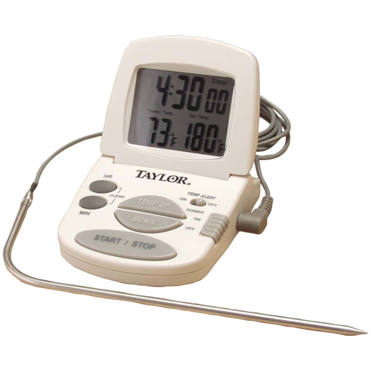 Taylor® Digital Cooking Thermometer & Timer